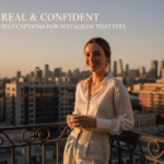 Self Captions for Instagram That Feel Real & Confident