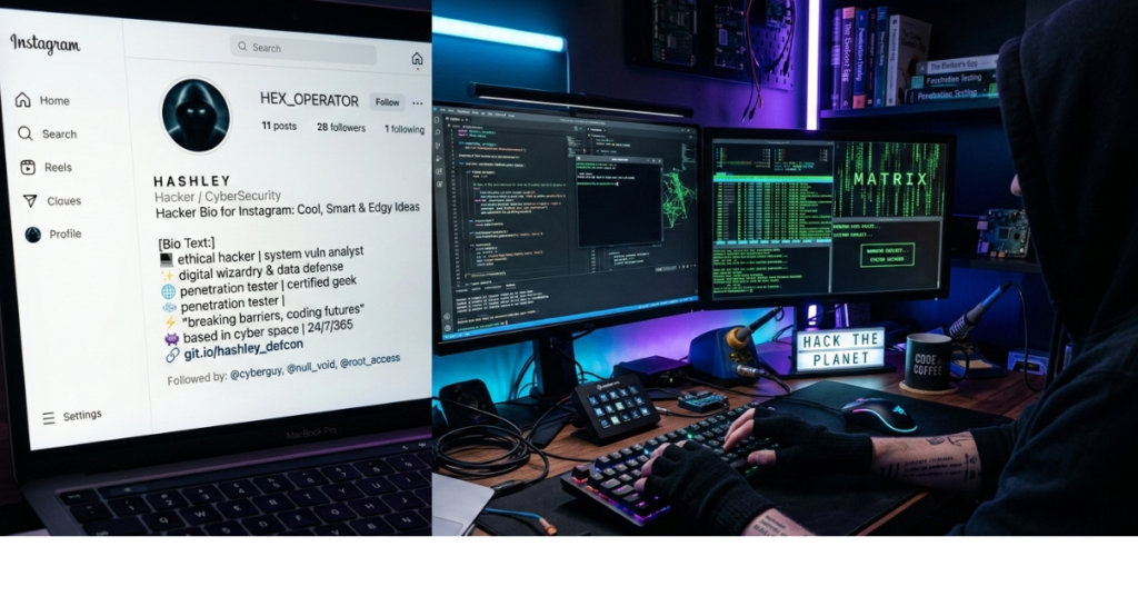 Hacker Bio for Instagram: Cool, Smart & Edgy Ideas