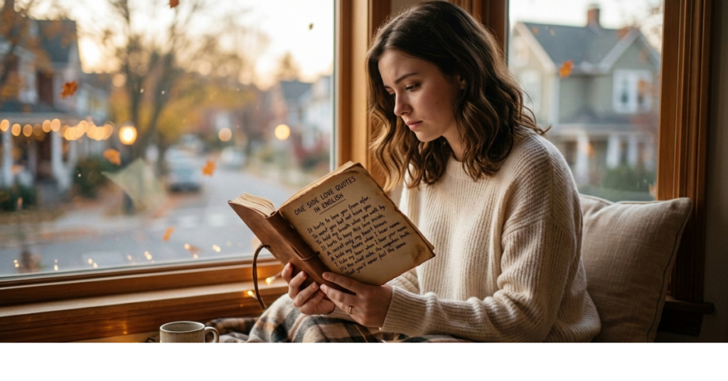 One Side Love Quotes in English That Speak Your Heart