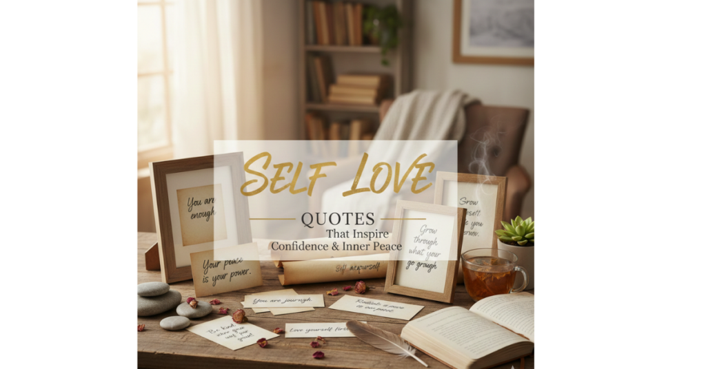 Self Love Quotes That Inspire Confidence & Inner Peace