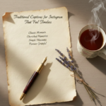 Traditional Captions for Instagram That Feel Timeless