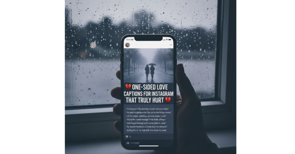 One Sided Love Captions for Instagram That Truly Hurt