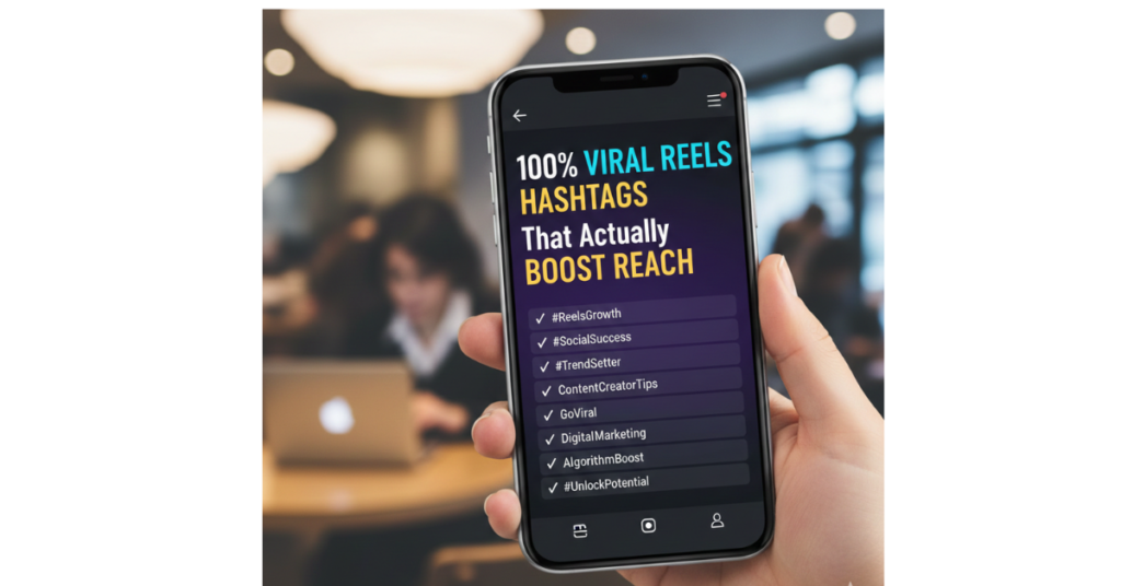 100% Viral Reels Hashtags That Actually Boost Reach