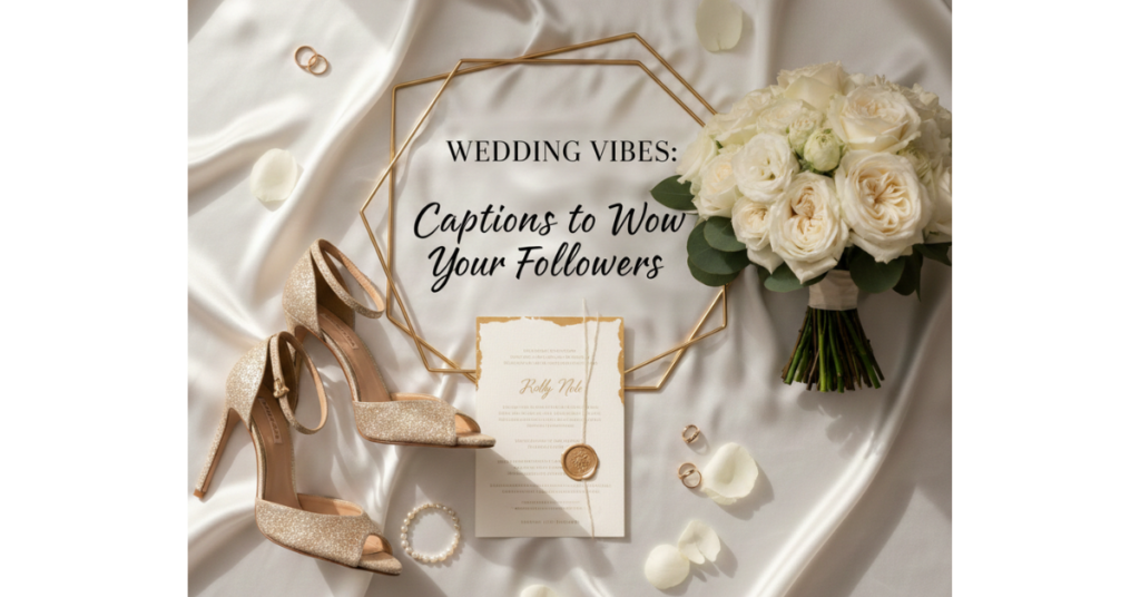 Wedding Vibes Captions for Instagram to Wow Your Followers