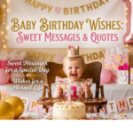 Baby Birthday Wishes: Sweet Messages & Quotes
