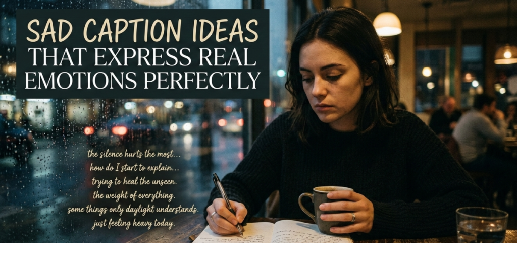 Sad Caption Ideas That Express Real Emotions Perfectly