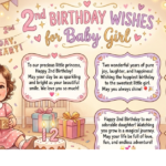 2nd Birthday Wishes for Baby Girl: Cute & Loving Messages