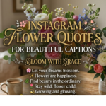 Instagram Flower Quotes for Beautiful Captions