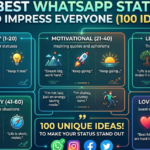 Best WhatsApp Status to Impress Everyone 100 Ideas