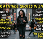 Killer Attitude Quotes in English for Bold Captions