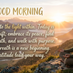 Spiritual Powerful Meaningful Good Morning Quotes