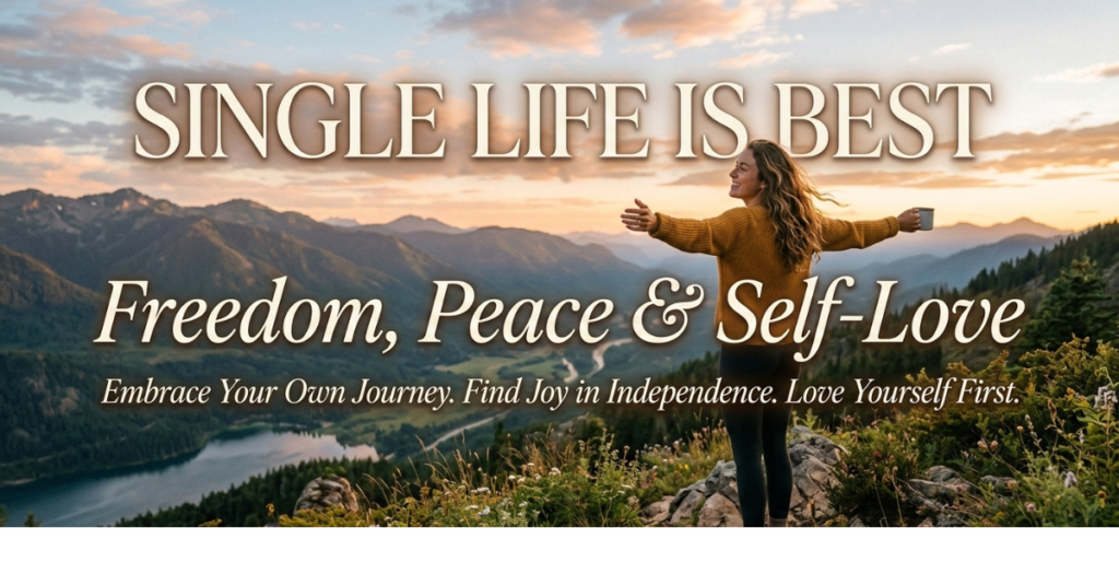 Single Life Is Best Quotes: Freedom, Peace & Self-Love