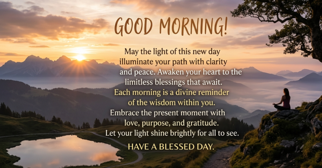 Wisdom Spiritual Good Morning Quotes to Inspire Your Day
