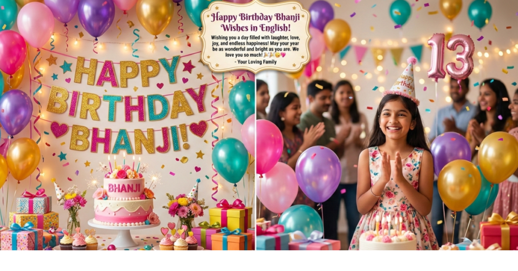 Happy Birthday Bhanji Wishes in English