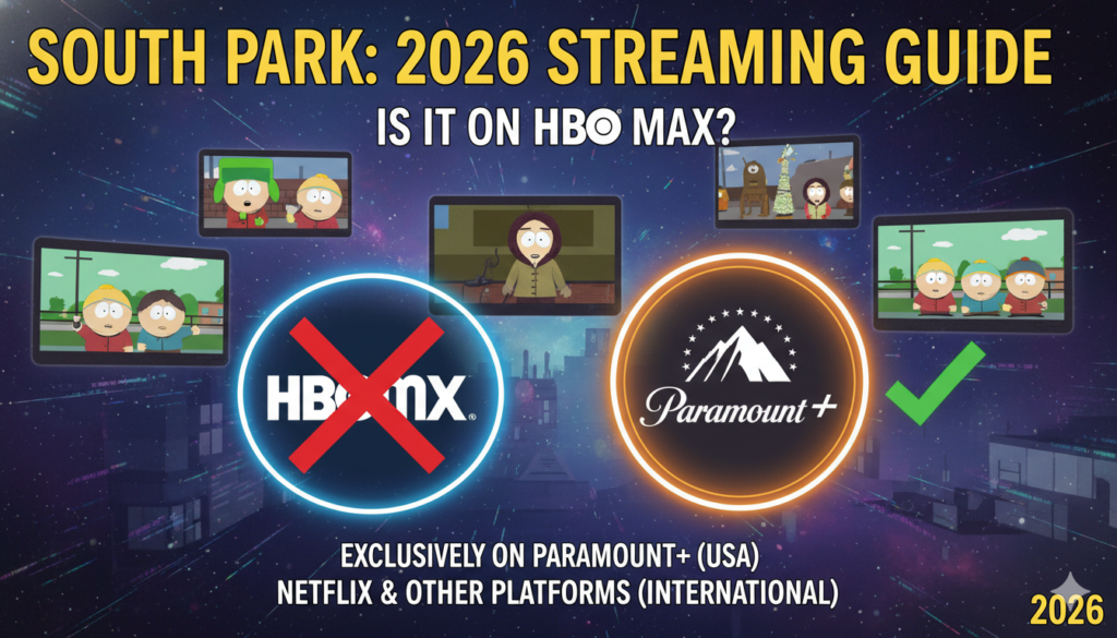 Is South Park on HBO Max